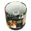 Ver imagem 2 de Cúpula Cilindrica de Abajur Tecido Bar 15x16cm