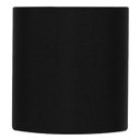 Ver imagem 1 de Cúpula Cilindrica de Abajur Tecido Preto 15x16cm