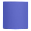 Ver imagem 1 de Cúpula Cilindrica de Abajur Tecido Azul 15x16cm
