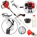 Ver imagem 1 de Roçadeira Plus Kawashima KW420L 42cc 2T Para Uso Intensivo na Limpeza e Manutenção de Áreas