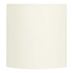 Cúpula Cilindrica de Abajur Tecido Bege 15x16cm