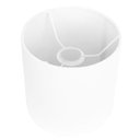 Ver imagem 1 de Cúpula Cilindrica de Abajur Tecido Branca 15x16cm