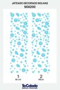 Ver imagem 2 de Adesivo Para Vidro Box Banheiro Jateado Decorado Bolhas Prova D'agua - 1,80 x 2,00m