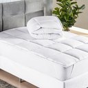 Ver imagem 4 de Protetor de Colchão Macio Pillow Top Casal Padrão Scartec Micropercal 200 Fios - Branco