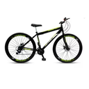 Ver imagem 1 de Bicicleta Mountain Bike Velox Aro 29 Freio Disco 21v Ello Cor:preto/amarelo