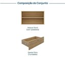 Ver imagem 3 de Módulo 70x40 2 Gavetas Frame CabeCasa MadeiraOriginals