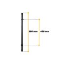Ver imagem 4 de Puxador Artesanal 58cm Preto PTQ-E3