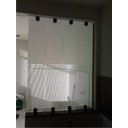 Ver imagem 5 de Adesivo Decorativo Jateado Liso P/ Vidro, Box, Janela, Porta Etc. 5,0 X 0,50m Fama Adesivos 500x50cm