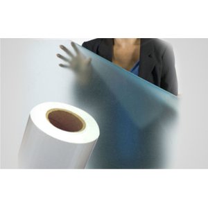 Adesivo Decorativo Jateado liso p/ Vidro, Box, Janela, Porta Etc. 5,0 x 0,50m Fama Adesivos 500x50cm