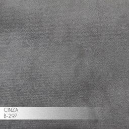 Poltrona Decorativa Versalhes Pés Palito Madeira Veludo Cinza - Gran Belo - 5