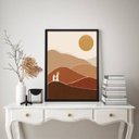 Ver imagem 1 de Quadro Decorativo Você Nunca Anda Sozinho 45x34cm:madeira Branca