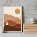 Ver imagem 2 de Quadro Decorativo Você Nunca Anda Sozinho 45x34cm:madeira Branca