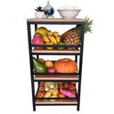 Ver imagem 3 de Fruteira Strassis Design Sd-3300 Preta