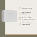 Ver imagem 2 de Balcão Aéreo de Lavanderia 2 Portas Branco - Ozini