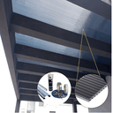 Ver imagem 2 de Cobertura Policarbonato Alveolar 4,00m x 1,50m - Fume 4mm