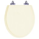 Ver imagem 1 de Tampa de Vaso Sanitário com Amortecedor Windsor Creme (Bege) para bacia Deca