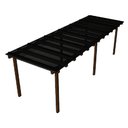 Ver imagem 5 de Cobertura Policarbonato Alveolar 6,00m x 1,50m - Fume 4mm