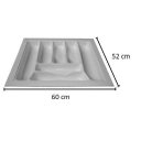 Ver imagem 2 de Divisor de Talheres para Gavetas 59 x 51 cm com 7 Cavidades