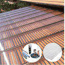 Ver imagem 2 de Cobertura Policarbonato Alveolar 6,00m x 1,00m - Cristal 4mm