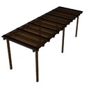 Ver imagem 5 de Cobertura Policarbonato Alveolar 6,00m x 2,00m - Bronze 4mm