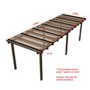 Ver imagem 4 de Cobertura Policarbonato Alveolar 6,00m x 3,00m - Cristal 4mm