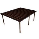 Ver imagem 5 de Cobertura Policarbonato Alveolar 6,00m x 6,00m - Bronze 4mm