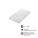 Ver imagem 3 de Cobertura Policarbonato Alveolar 6,00m x 6,00m - Cristal 4mm