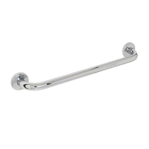 Barra de Apoio Inox 80cm Cromada de Parede para Banheiro