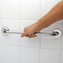Ver imagem 3 de Barra de Apoio Inox 40cm Cromada de Parede para Banheiro