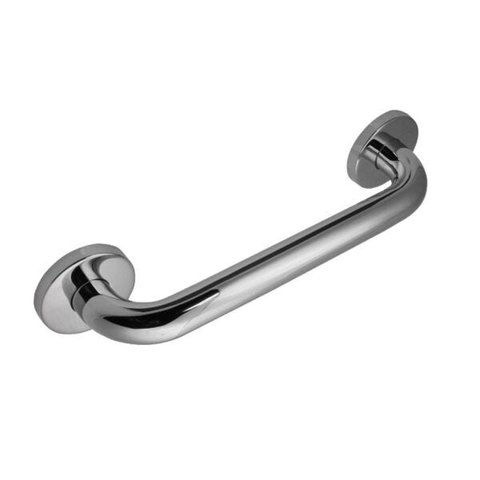 Barra de Apoio Inox 40cm Cromada de Parede para Banheiro