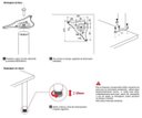 Ver imagem 2 de Pé para Mesa Cilincrico Ø60x75cm Cromado