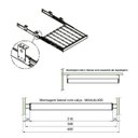Ver imagem 5 de Calceiro Fgv para Módulo de 600mm Deslizante para Guarda-roupa