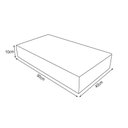 Ver imagem 5 de Kit Bancada Madeira Maciça Banheiro Lavabo com Cuba Branca Estilo Industrial 90 cm X 40 cm