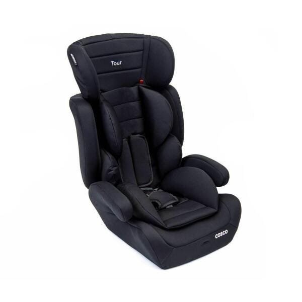 Menor preço em Cadeirinha Tour 9 a 36kg Cosco - Preta