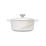 Panela Redonda Signature Corações 24 cm Branco Le Creuset - 2