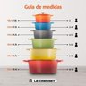 Panela Redonda Signature Corações 24 cm Branco Le Creuset - 6