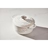 Panela Redonda Signature Corações 24 cm Branco Le Creuset - 4
