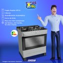 Ver imagem 2 de Fogao 5b Mueller Mfv5 Mesa Vidro - 610000688