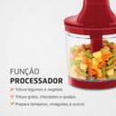 Ver imagem 4 de Mixer Mondial Power Red Premium 2 em 1 com Lâminas em Aço 500w Vermelho/inox 220v - M-10
