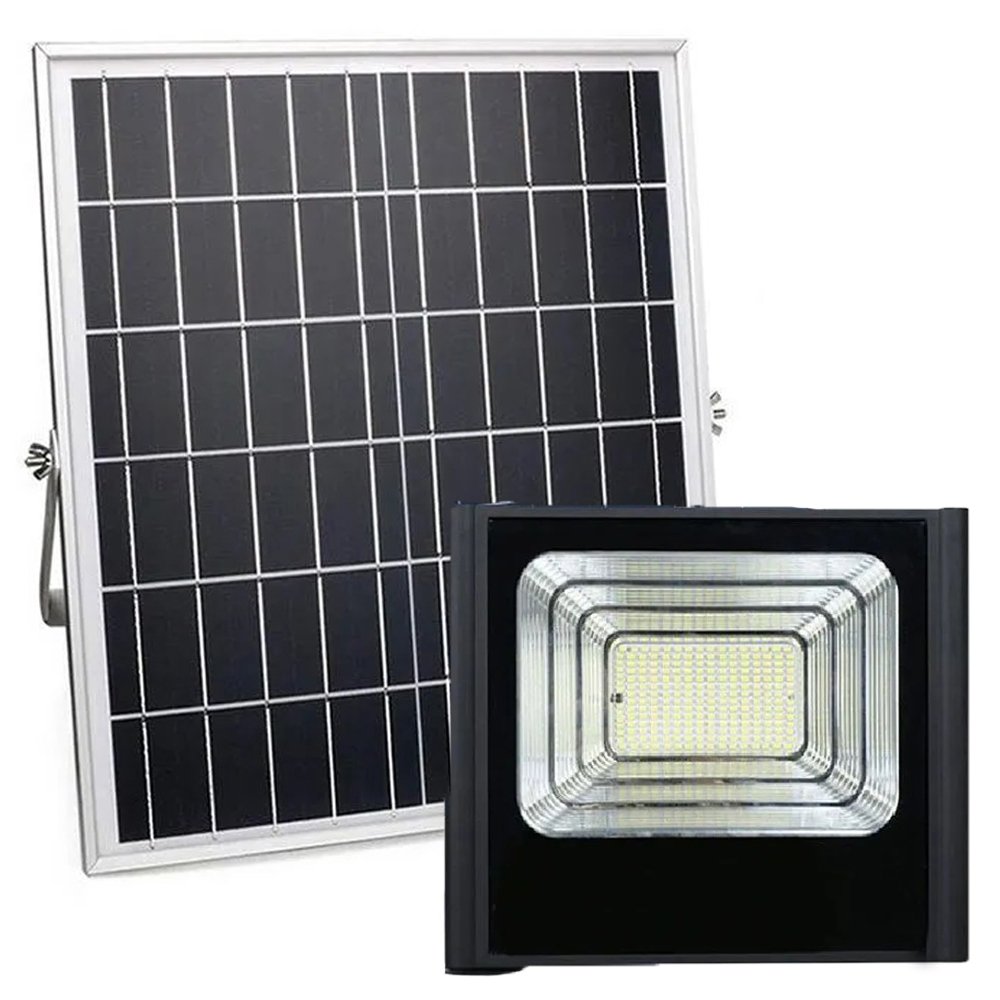 Refletor Placa Energia Solar LED 400W Holofote Luminária Ultra Proteçao Casa Jardim - 7