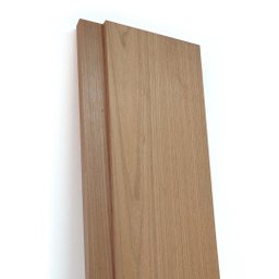 Jogo Batente 14cm Madeira Maciça Tauari Com Rebaixo - 2