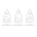 Ver imagem 1 de Trio Presépio Natal 9cmx15cm - Cria Arte Laser Branco