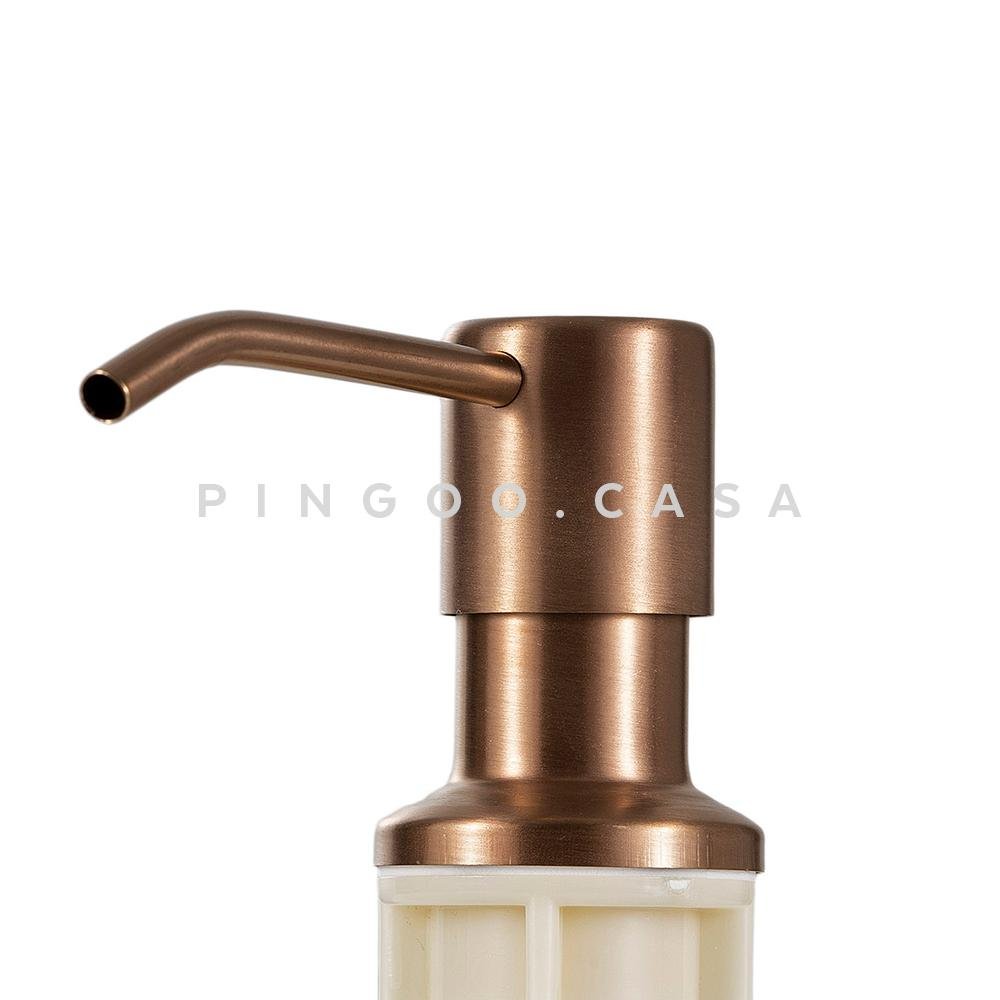 Dosador De Detergente 300ml Pingoo.casa - Dourado Rose - 4