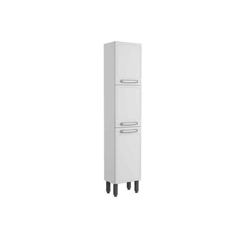 Paneleiro de Cozinha Evidence 7030 C/ 3 Portas 40cm Branco - Bertolini