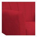 Ver imagem 6 de Kit 2 Poltronas Decorativa Laura Palito Mel Suede Vermelho - Amarena Móveis