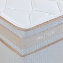 Ver imagem 6 de Colchão Solteiro Molas Ensacadas 88x24cm Sintra Bege