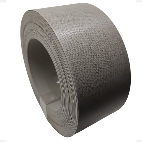Fita de Borda Pvc para Formica Lino Florence Cinza 64mm X 20m Moveis Madeirado Revestimento