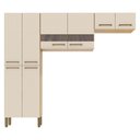 Ver imagem 2 de Kit Cozinha Nala Plus 3 Peças Freijó Soft - Kits Paraná