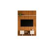 Rack+painel Panorama para Tv de até 55 Polegadas - Cinamomo/off White - Madetec - 2