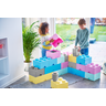 LEGO BLOCO ORGANIZADOR 8 PINOS SEM GAVETA AZUL MÉDIO - 5